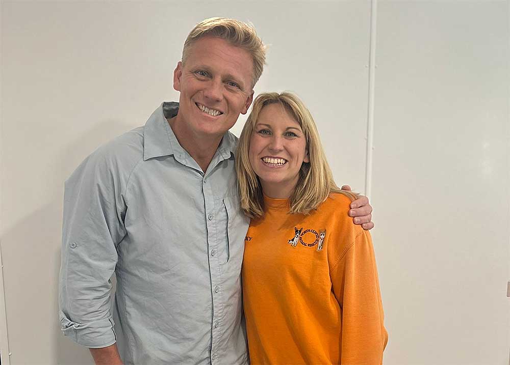 TV Vet Dr. Scott, Our new Patron 11 dr scott and nicky